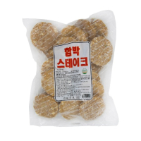 [맘모스식품] 함박 스테이크 1박스(2kg*3봉/100g*60개입)