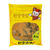 [반찬단지] 된장깻잎(4kg/1봉)